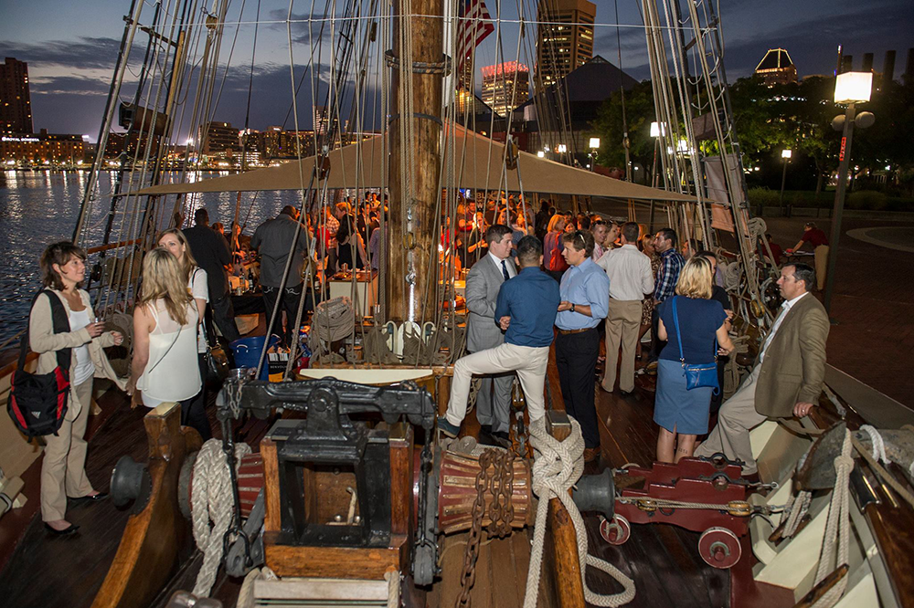 Dockside Reception on Pride