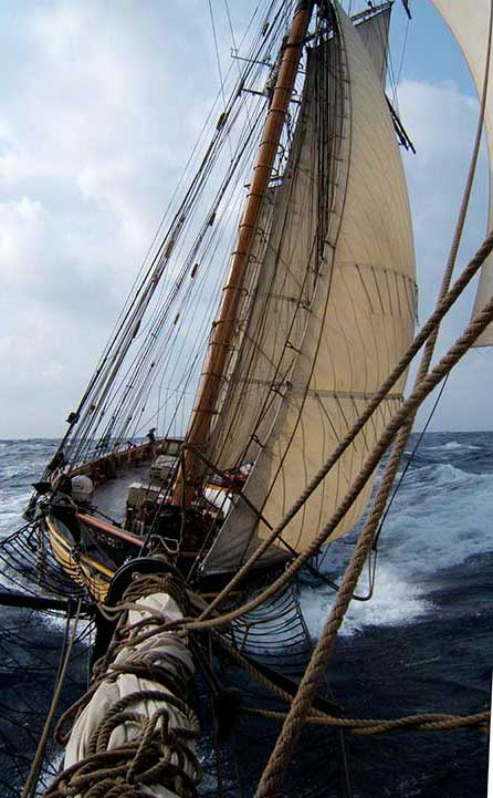 PRIDE II looking aft