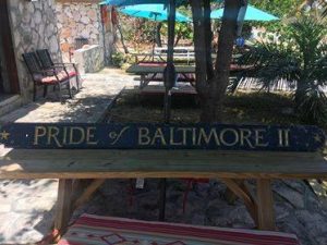 Pride Name Board in Bahamas