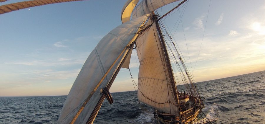 In the Atlantic, Norfolk to Lunenburg, June 2016