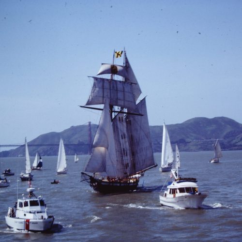 Pride entering San Francisco, 1983