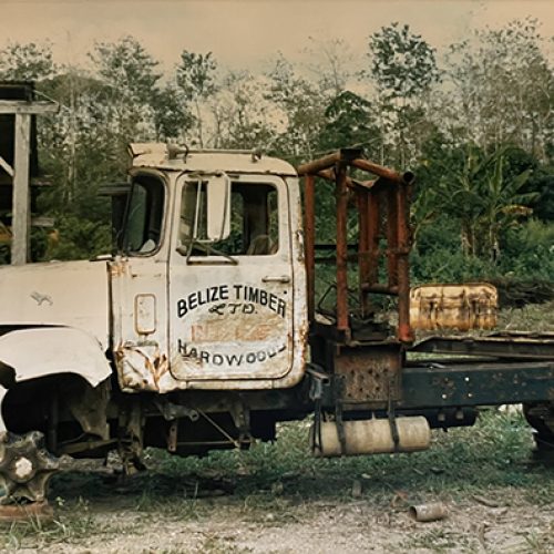 Belize Lumber Truck 1987