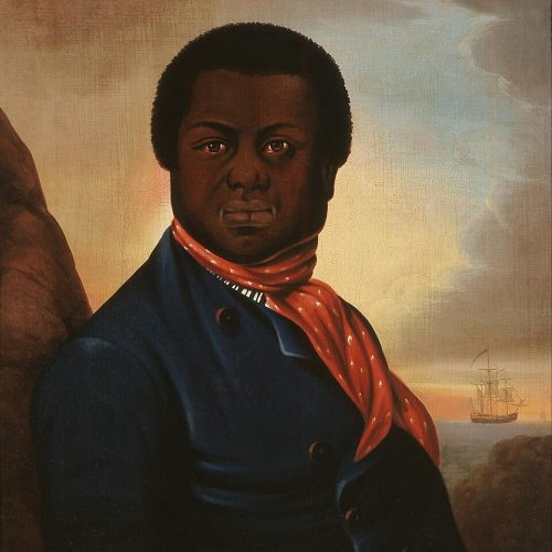 Portrait of a Black sailor, anonymous,c.1800, public domain.